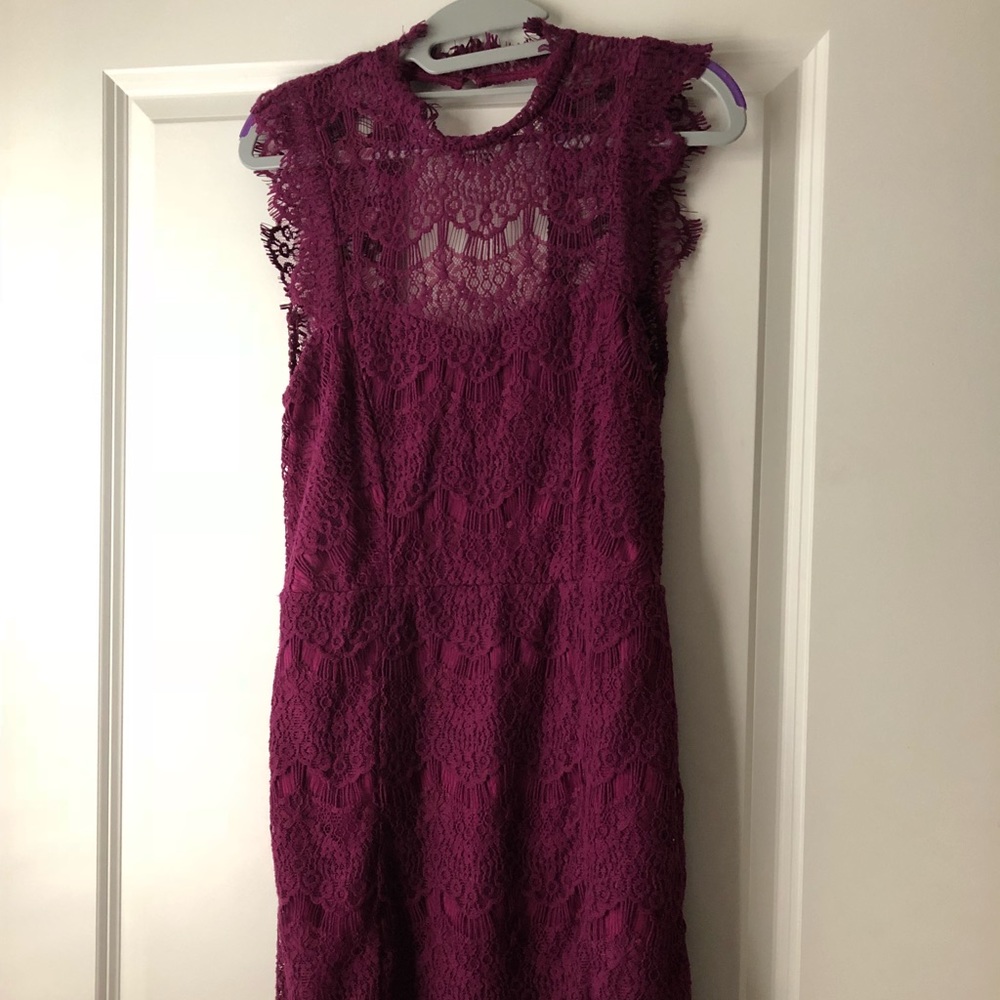 Free people lace daydream dress NWT bodycon